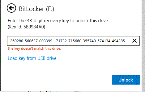 bitlocker recovery key free download